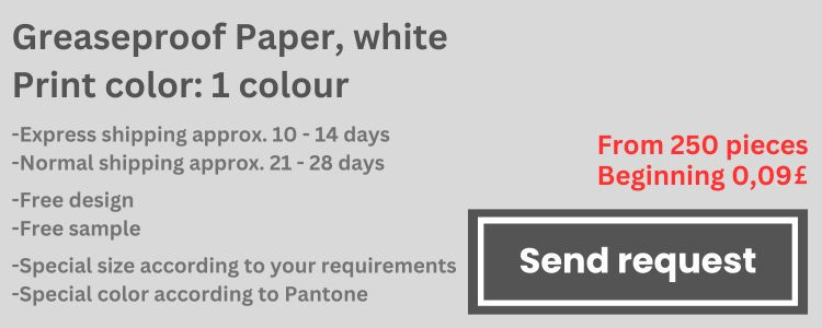 greaseproof paper print